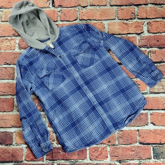 L.L. Bean Other - L.L.BEAN Kids' Fleece-Lined Flannel Shirt hoodies